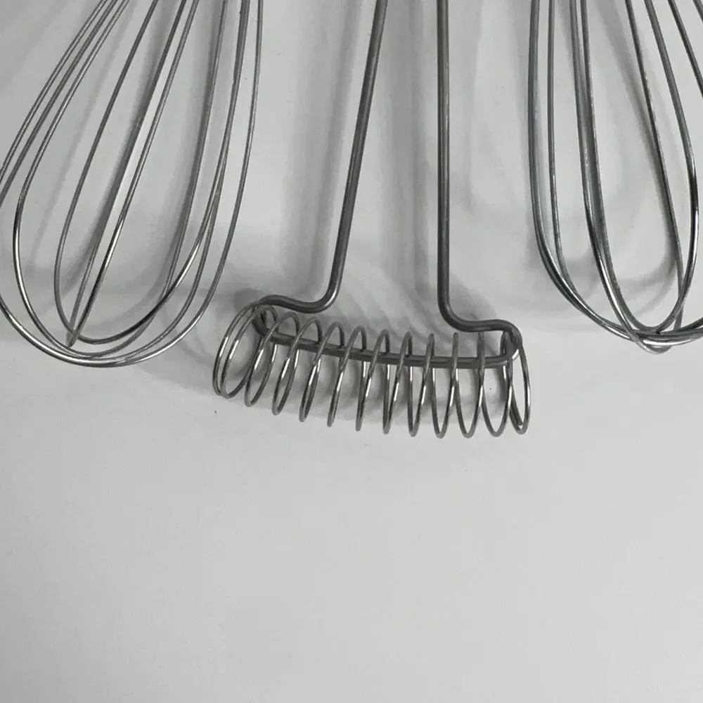 Vintage Whisk Cutco Coil Whisk Ecko Whisk Unbranded Whisk Set 3